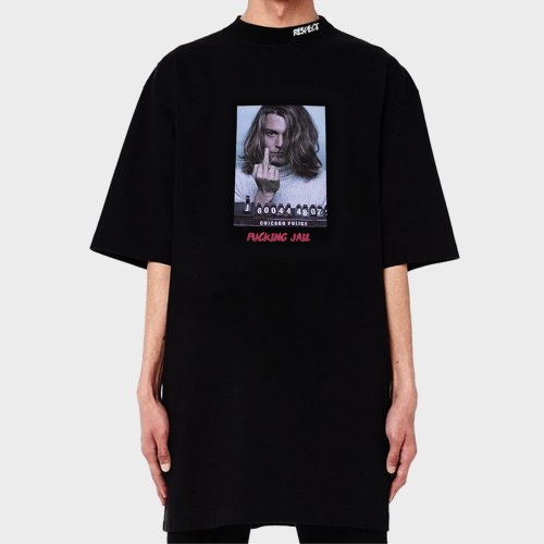 리스펙트(respect) Fxxking Jail Tee Black