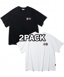 더블로고 티셔츠 2PACK