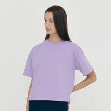 [SS21 CLOVE] Logo Short T-Shirt Lavender