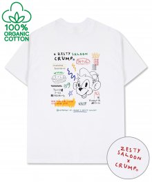 [제스티살룬 X 크럼프] 두들 티셔츠 (CT0310-1)