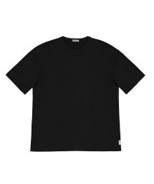 실켓 오버 핏 티셔츠 블랙 LF1SKN3705