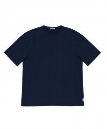 실켓 오버 핏 티셔츠 네이비 LF1SKN3754
