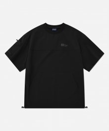 유니섹스 케이션 티셔츠 블랙