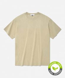 유니섹스 오가닉 티셔츠 라이트 카키