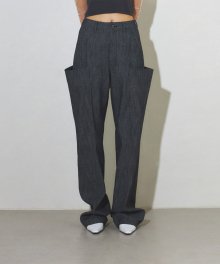 Side Pocket Trousers (Indigo)
