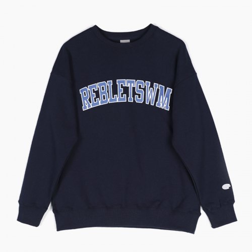 Свитшот с базовым логотипом BASIC LOGO SWEAT SHIRTS NAVY