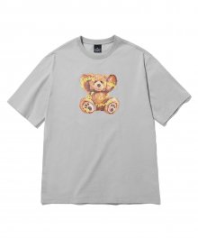 NOMAD BEAR T-SHIRTS(LIGHT GREY) [LRPMCTA426MGYL]