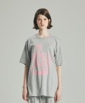 플래그니크(FLAGNIQUE) 유니섹스 써핑 뽀빠이 반팔 티셔츠-메란지