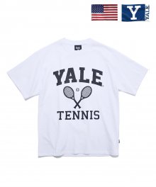 (ATHLETIC)YALE TENNIS CLUB TEE WHITE