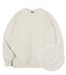 MINI LOGO NEEDLEPOINT MTM-CREAM