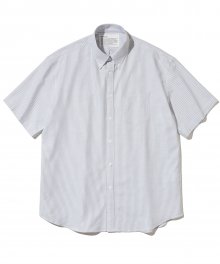 oxford bd short shirts grey stripe