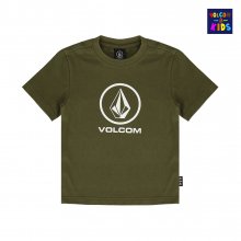 키즈 MEGA STONE 컴포트핏 티셔츠(카키)