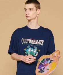 CULTUREMATE T-shirt navy