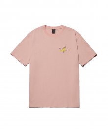 SCRIBBLE GRAPHIC T-SHIRTS - PINK