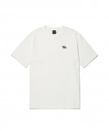 DUCK PATCH T-SHIRTS - IVORY