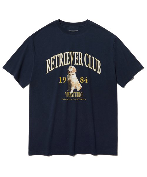 【vivastudio】RETRIEVER SHORT SLEEVE 비바스튜디오(VIVASTUDIO) RETRIEVER SHORT SLEEVE [NAVY
