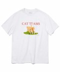 CAT TEAMS TEE [WHITE]