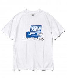 SOCIAL CAT TEAM SHORT SLEEVE KS [WHITE]