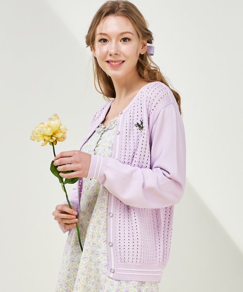 마리네이드(marinade) 스카시 라운드넥 니트 가디건 L - 3color