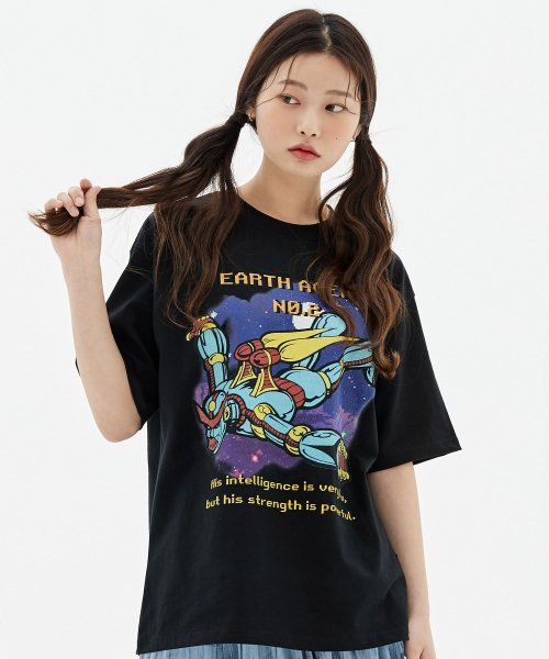 모데스티(MODESTY) Agent No.2 T-Shirts Black - 사이즈 & 후기 | 무신사