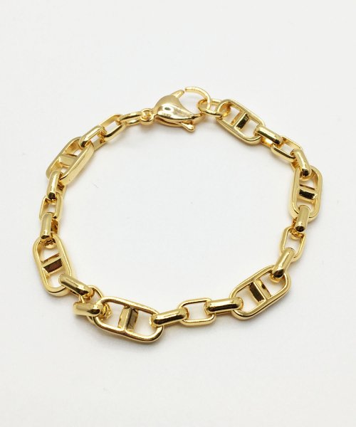 섹스토(Sexto) [팔찌][써지컬스틸]B Chain Bracelet Gold - 17,000 | 무신사 스토어