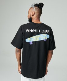 Sun Skateboard T-shirts (Black)
