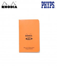 RHODIA X P.E.DEPT® 클래식 스테플 노트(S) ORANGE