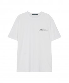 유니섹스 팡통 에테  에센셜 티셔츠 atb661u(WHITE)