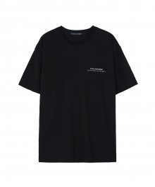 유니섹스 팡통 에테  에센셜 티셔츠 atb661u(BLACK)