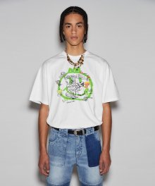 유니섹스 다이노소어 티셔츠 atb659u(WHITE)