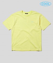 쿨백 웨이브 티셔츠 옐로우