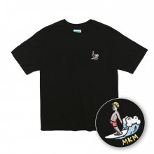 Surf Boy EMB T-Shirts Black