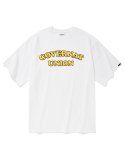 커버낫(COVERNAT) 아치 쿠퍼 로고 티셔츠 화이트