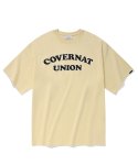 커버낫(COVERNAT) 아치 쿠퍼 로고 티셔츠 버터