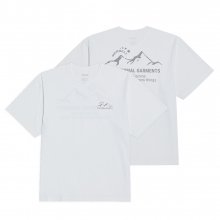 LIFUL MRL Mountain Logo T-shirt MOM2B2HT1392