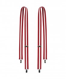 Univ. Stripe Suspender(RED)
