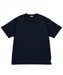 SOLID BASIC FIT TEE navy