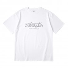 THIRD LOGO TEE WHITE(MG2BSMT508A)