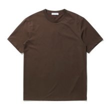 linen like short sleeve t-shirt_CWTAM21414BRX