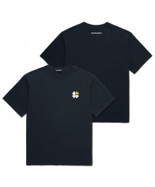 Hash Tags logo 오버핏 반팔 티셔츠 (VNCTS215) 차콜