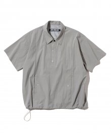 string pullover s/s shirts grey