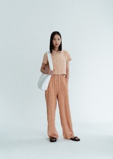 TERRY STRAIGHT PANTS (3COLORS)