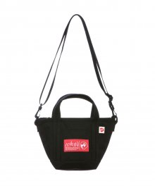 KANCO X MANHATTAN PORTAGE MINI ZIPPER TOTE BAG black