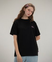 essential logo tee (black)