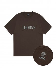 LMC THORNS BASIC TEE brown