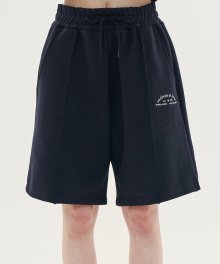 PINTUCK SWEATSHORTS_NV(21HSBT02)