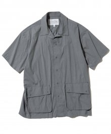 fatigue pocket short shirts grey