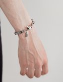 리스토어(RESTORE) Silver Rope Chain Bracelet