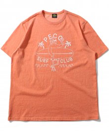 PECO SURF CLUB T-SHIRT [Grapefruit]