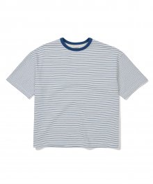 [SM21 SOUNDSLIFE] Vacation Striped Tee White